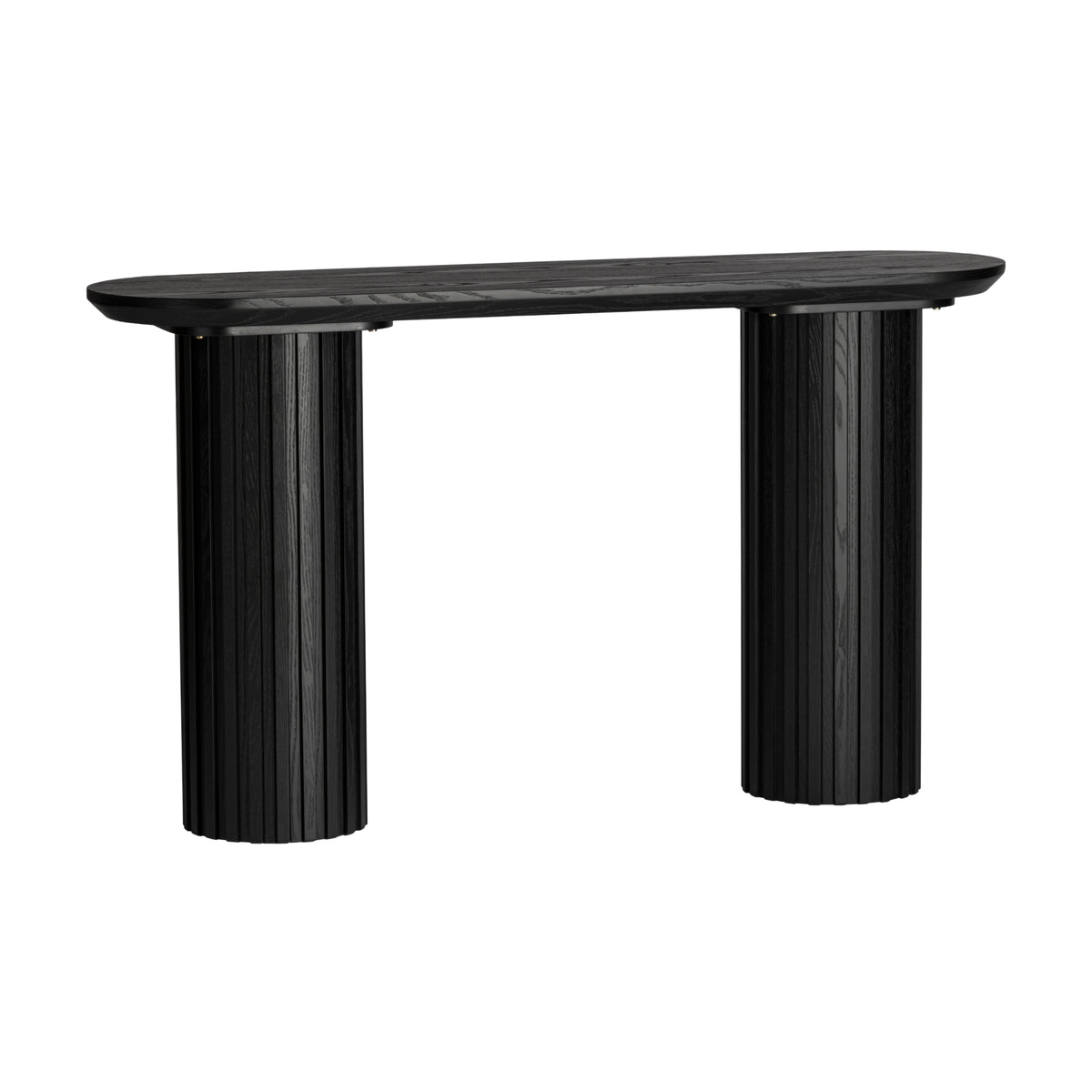 Marty 140cm Console Hallway Entrance Table Black