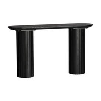 Marty 140cm Console Hallway Entrance Table Black