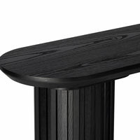 Marty 140cm Console Hallway Entrance Table Black