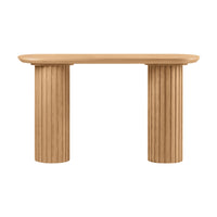 Marty 140cm Console Hallway Entrance Table Natural