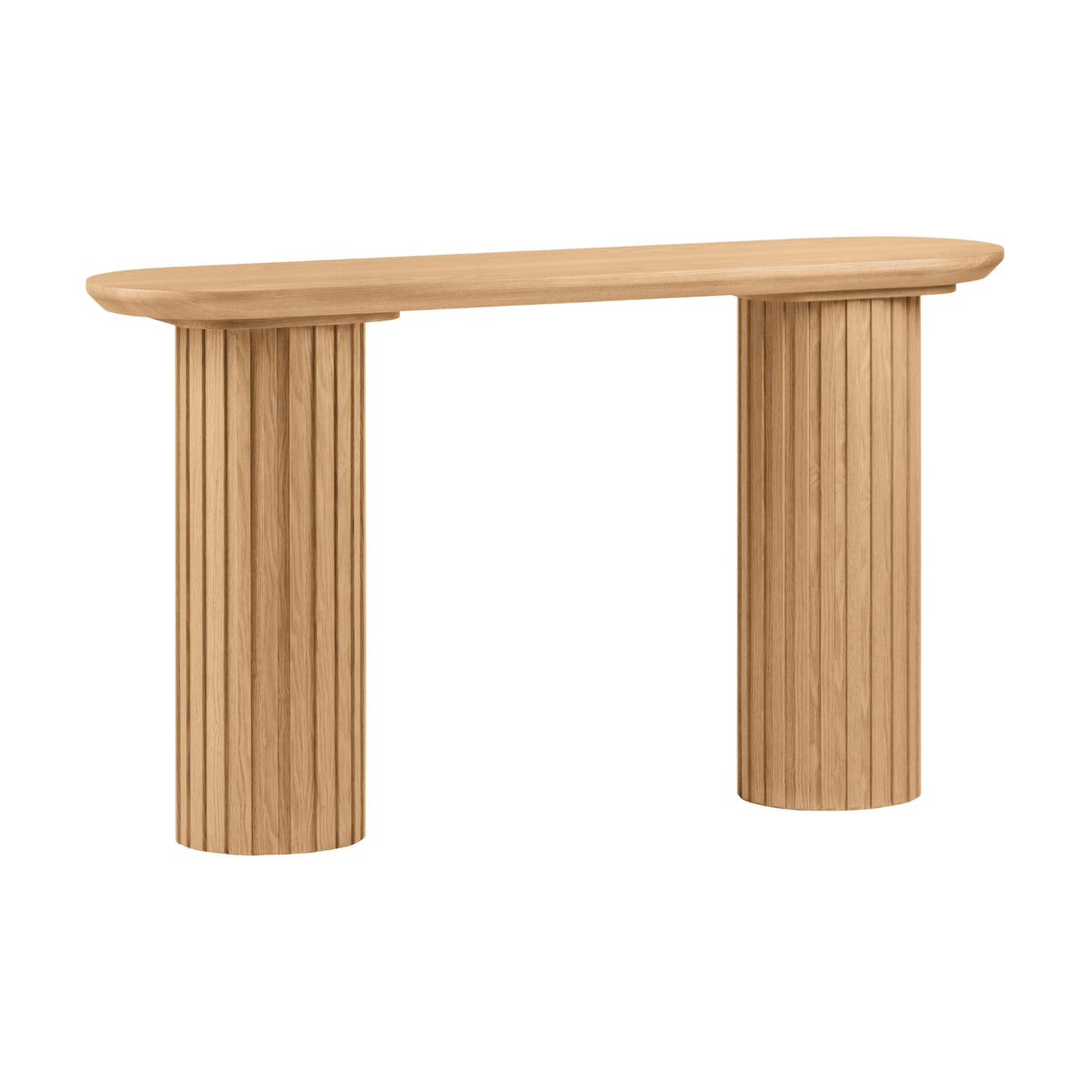 Marty 140cm Console Hallway Entrance Table Natural