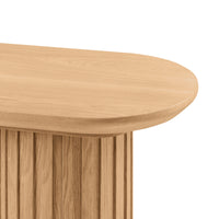 Marty 140cm Console Hallway Entrance Table Natural