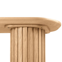 Marty 140cm Console Hallway Entrance Table Natural