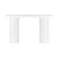 Marty 140cm Console Hallway Entrance Table White