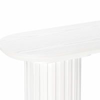 Marty 140cm Console Hallway Entrance Table White
