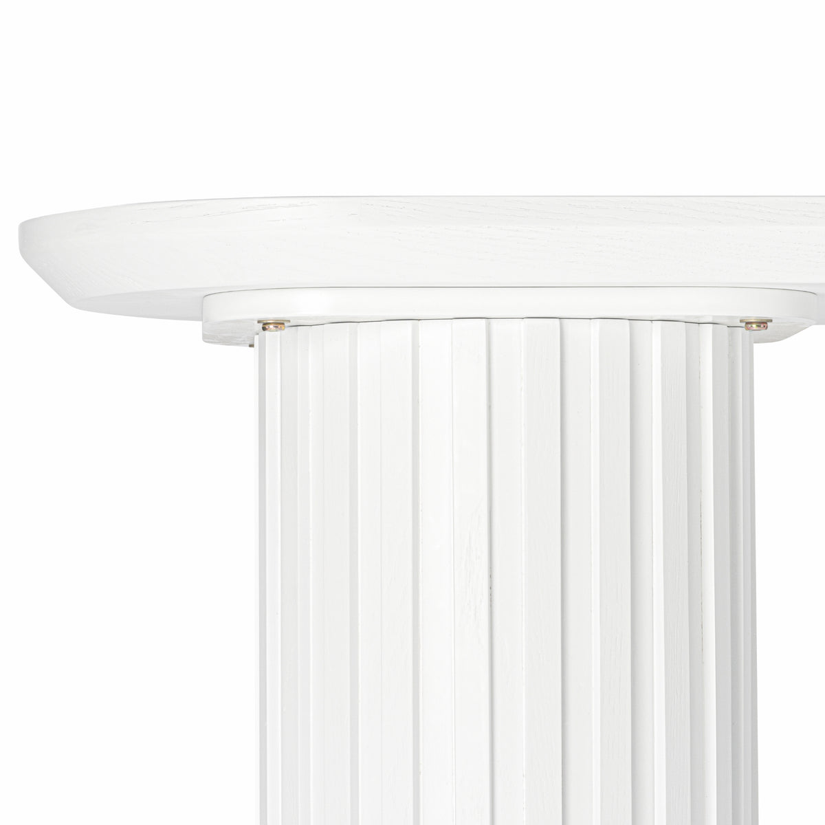 Marty 140cm Console Hallway Entrance Table White