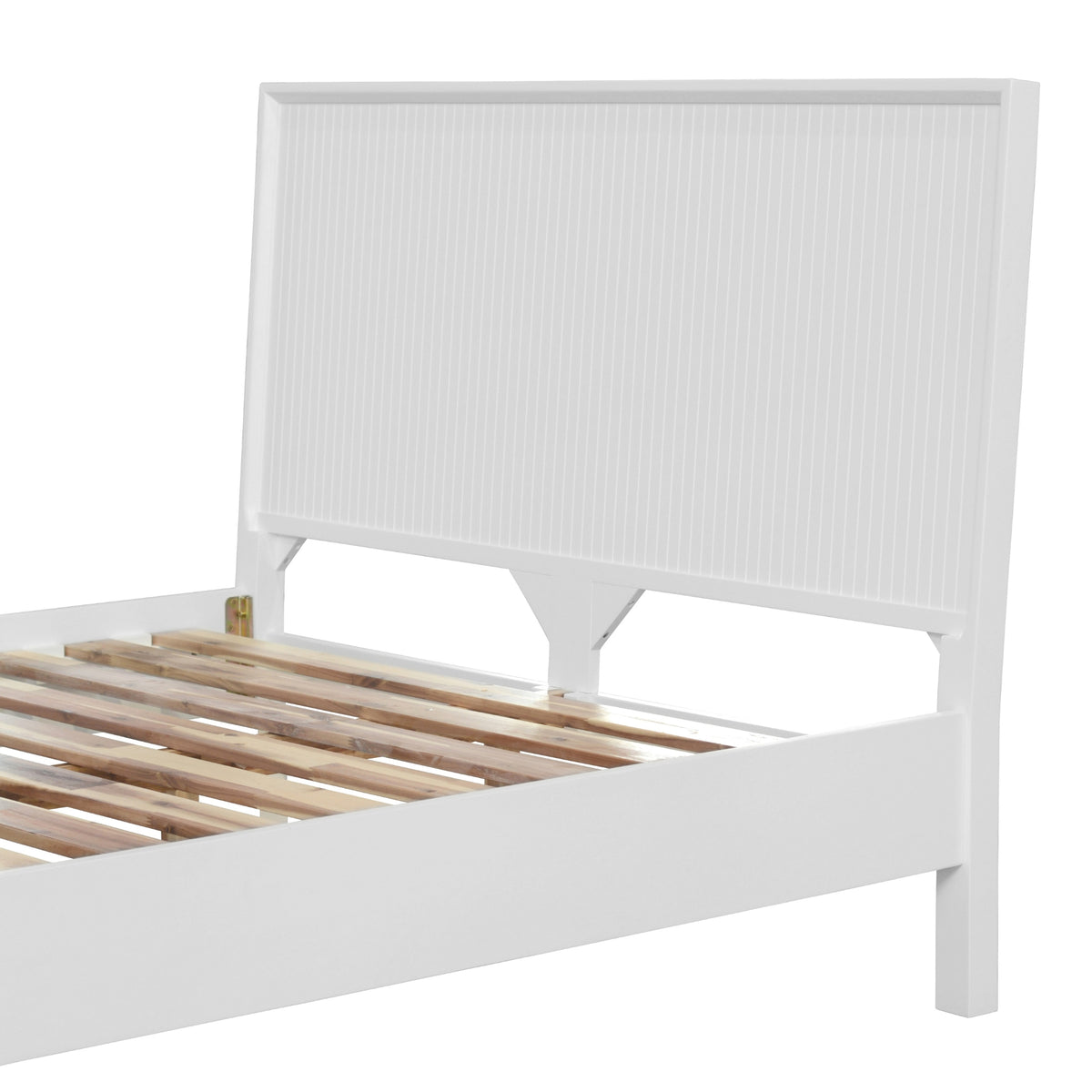 Matilda King Bed Frame White