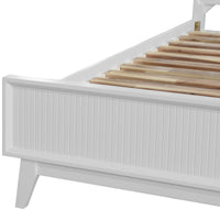 Matilda King Bed Frame White
