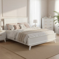 Matilda Queen Bed Frame White