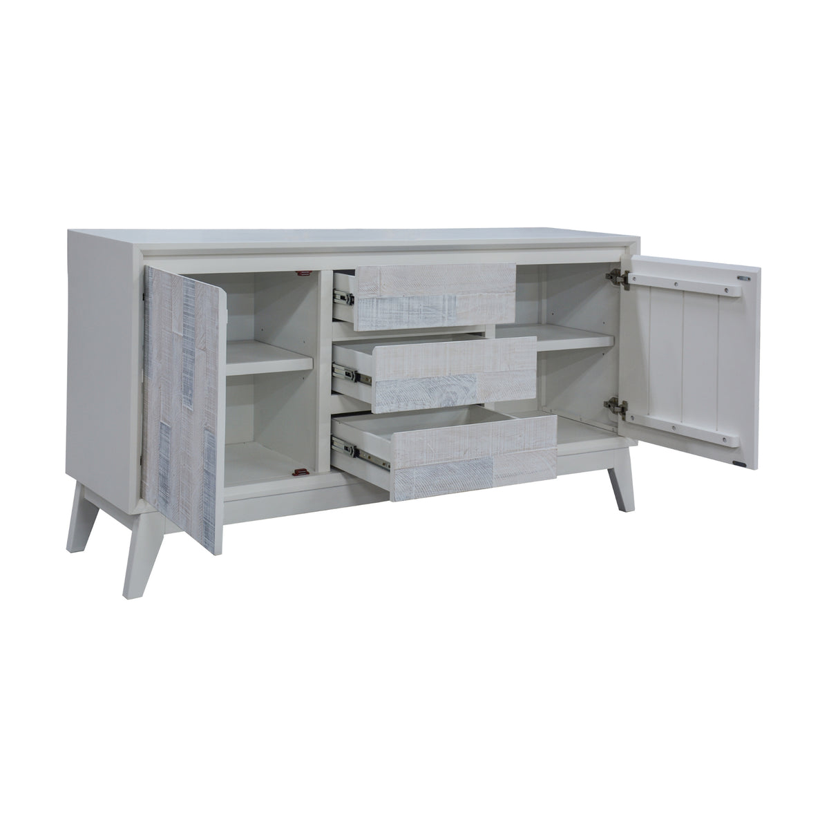 Maui 160cm Buffet Table White