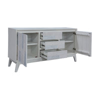 Maui 160cm Buffet Table White