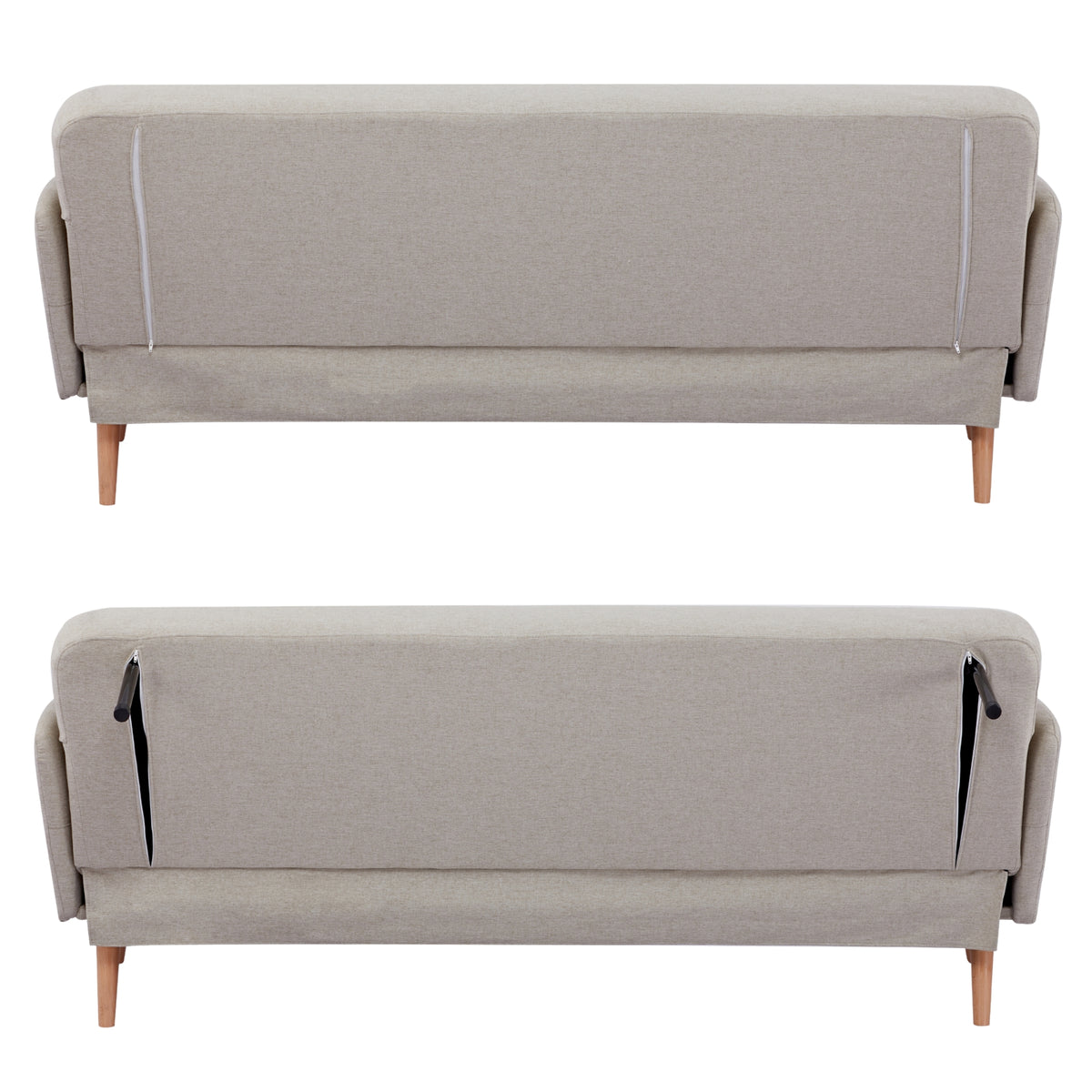 Merlin 3 Seater Sofa Bed Beige