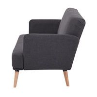 Merlin 3 Seater Sofa Bed Charcoal