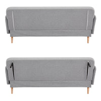 Merlin 3 Seater Sofa Bed Grey