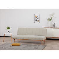 Monroe 3 Seater Sofa Bed Beige