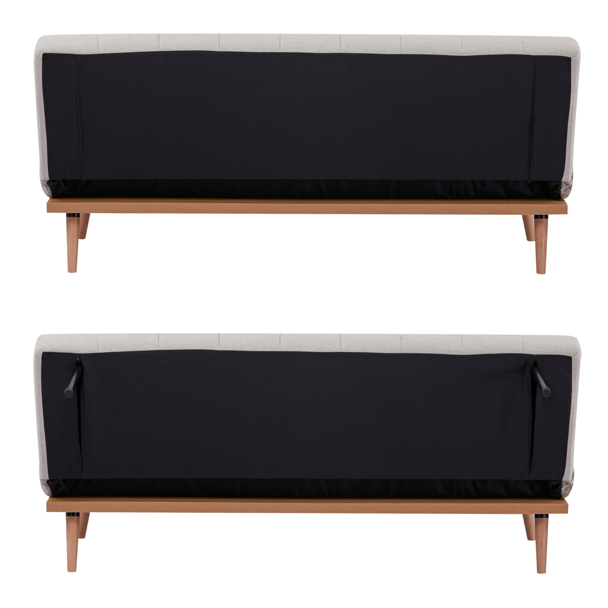 Monroe 3 Seater Sofa Bed Beige