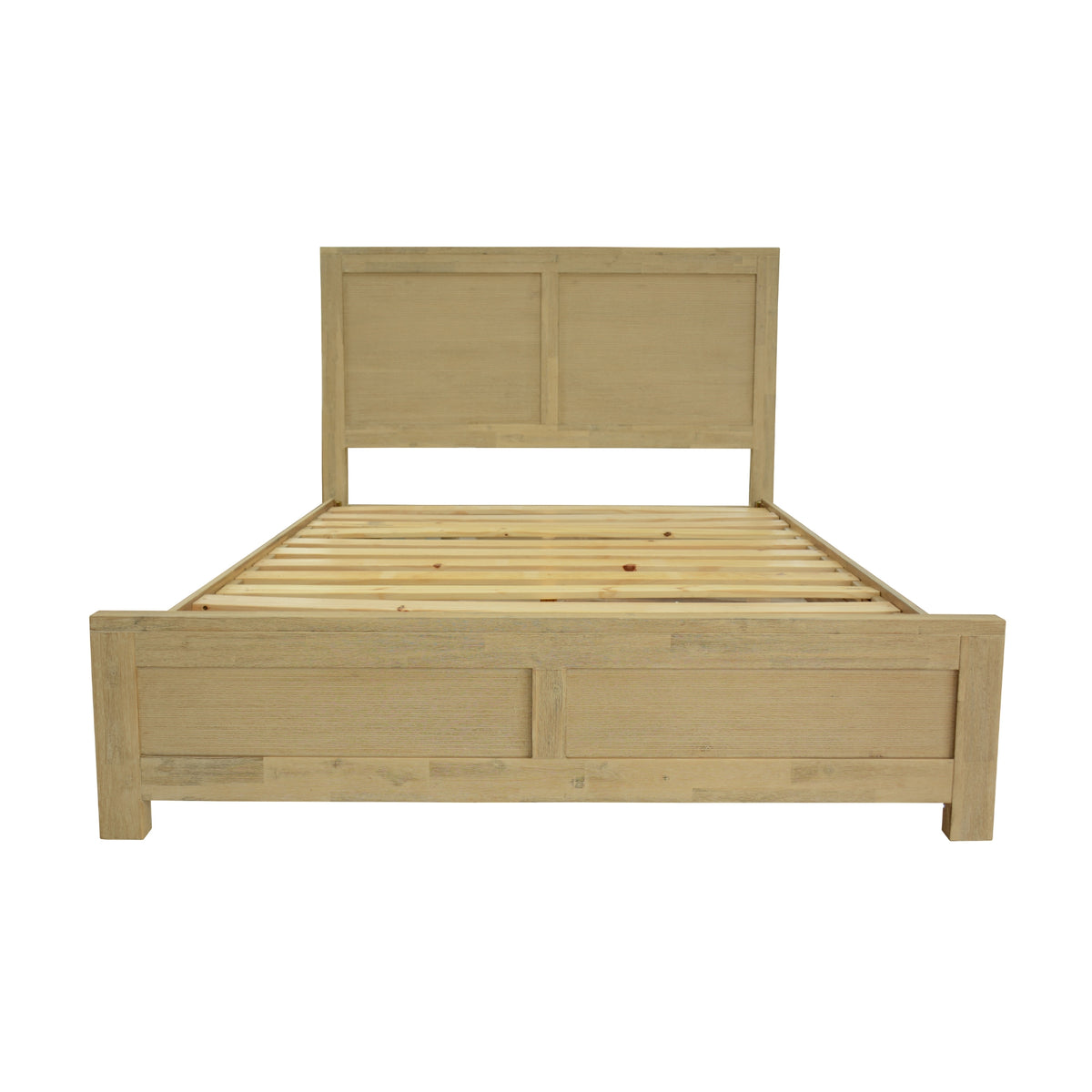 Natalie King Bed Frame Brushed Smoke Grey