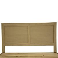 Natalie King Bed Frame Brushed Smoke Grey