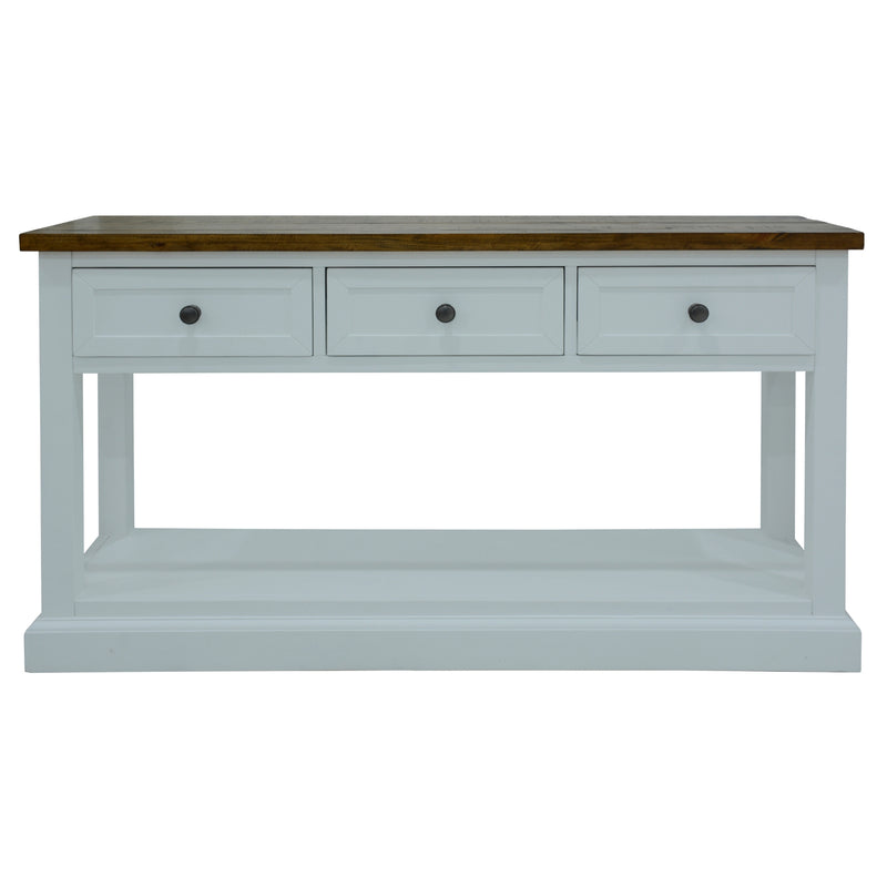 Norah Console Table 140cm32 Drawer Solid Acacia Timber Wood