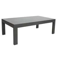 Outie 133cm Outdoor Coffee Table Charcoal