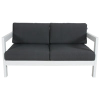 Outie 2 Seater Outdoor Sofa Lounge White