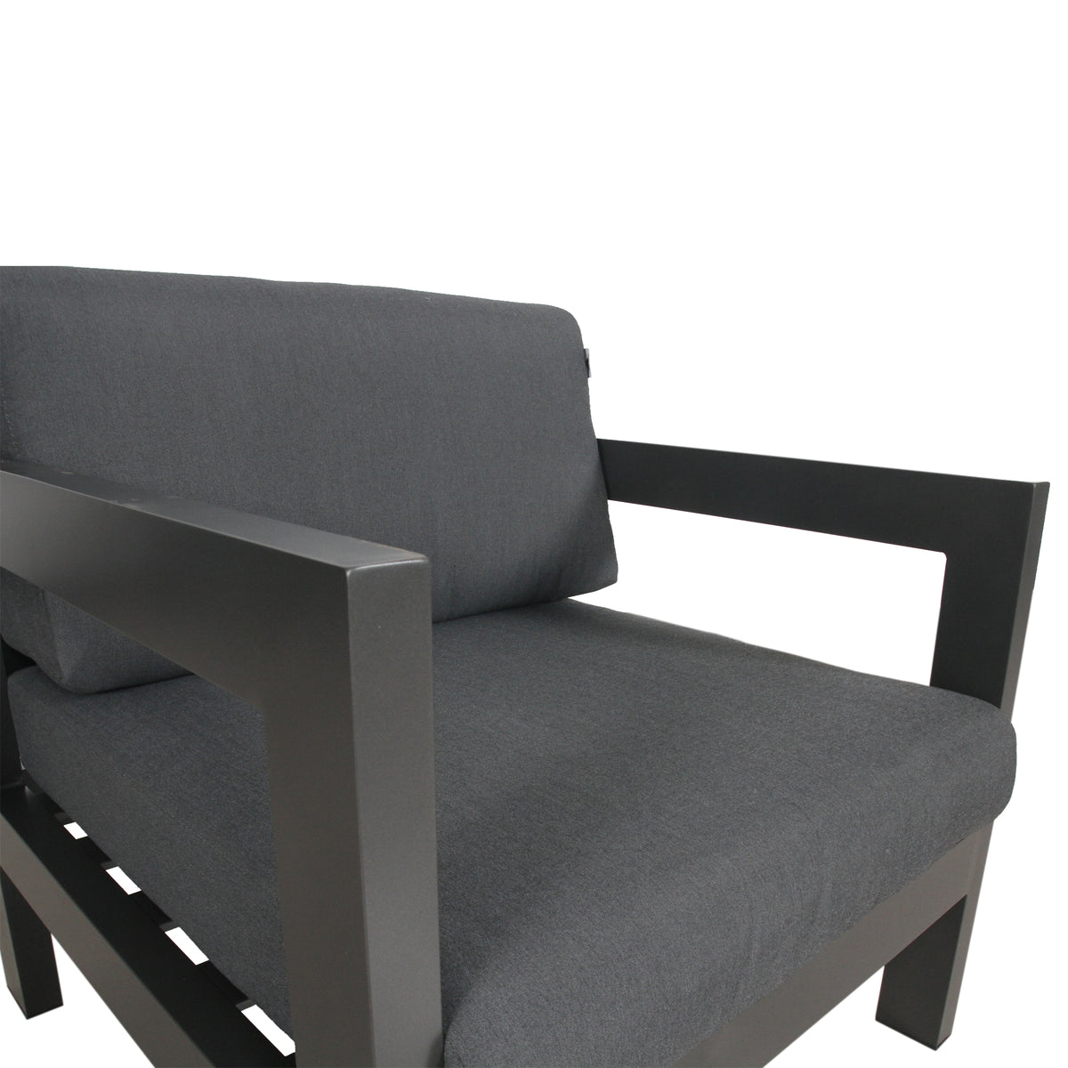 Outie Outdoor Sofa Chair Charcoal