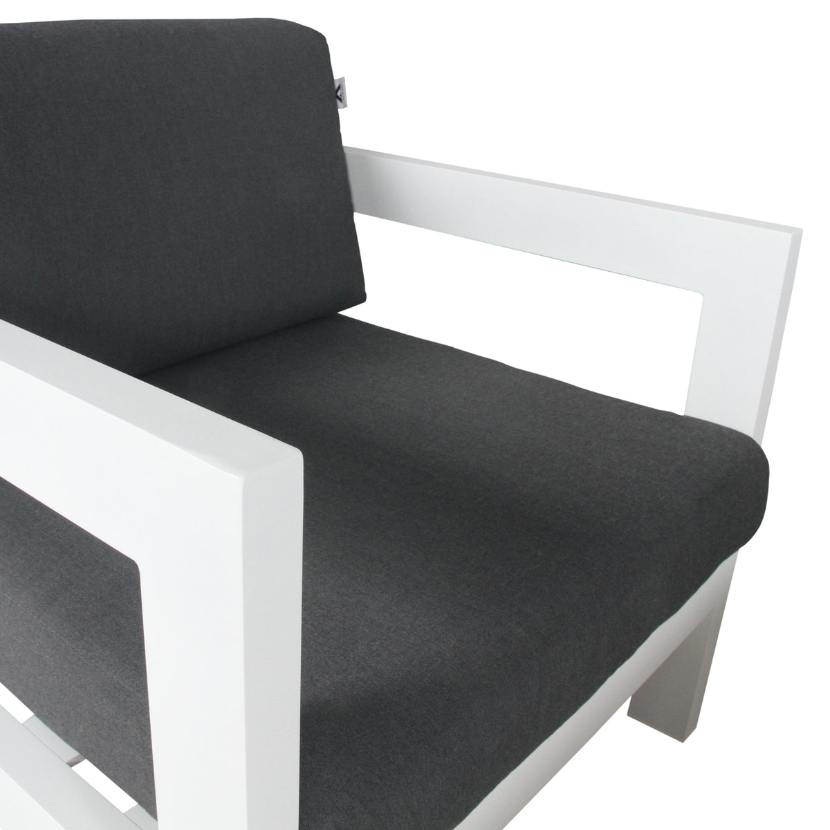 Outie Outdoor Sofa Chair White 