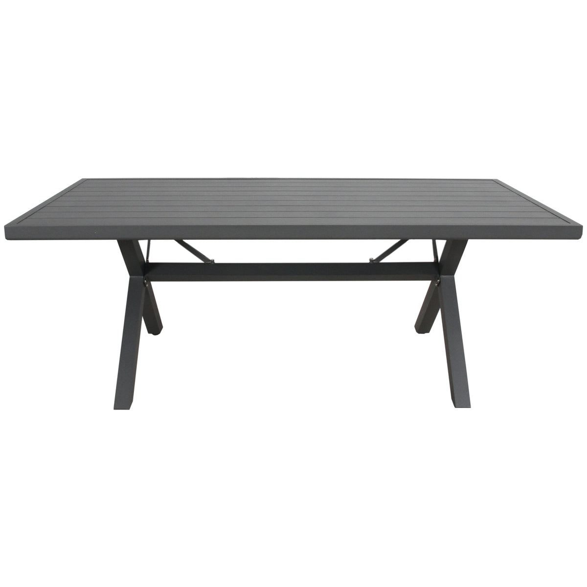 Percy 200cm Outdoor Dining Table Grey 
