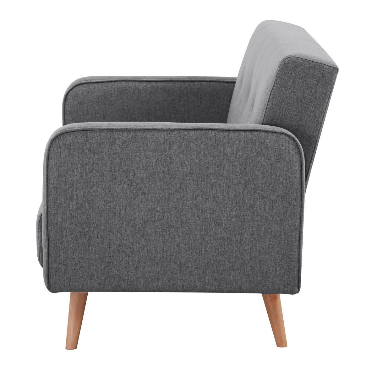 Picasso 2 Seater Fabric Sofa Dark Grey