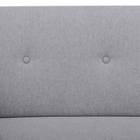 Picasso 2 Seater Fabric Sofa Grey