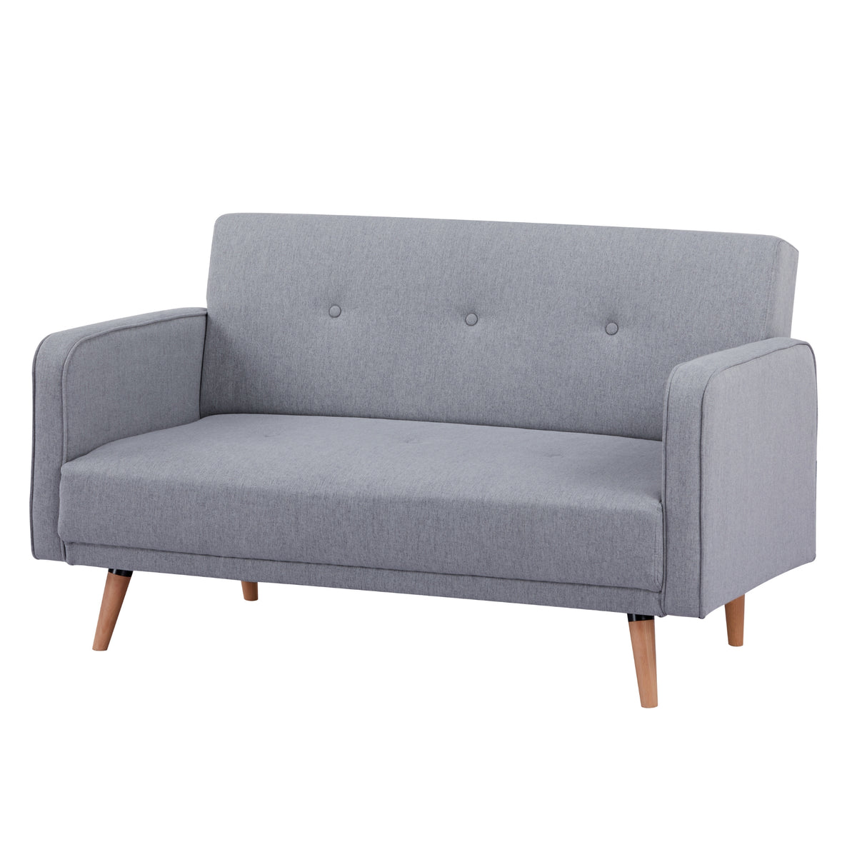 Picasso 2 Seater Fabric Sofa Light Grey