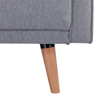 Picasso 2 Seater Fabric Sofa Light Grey