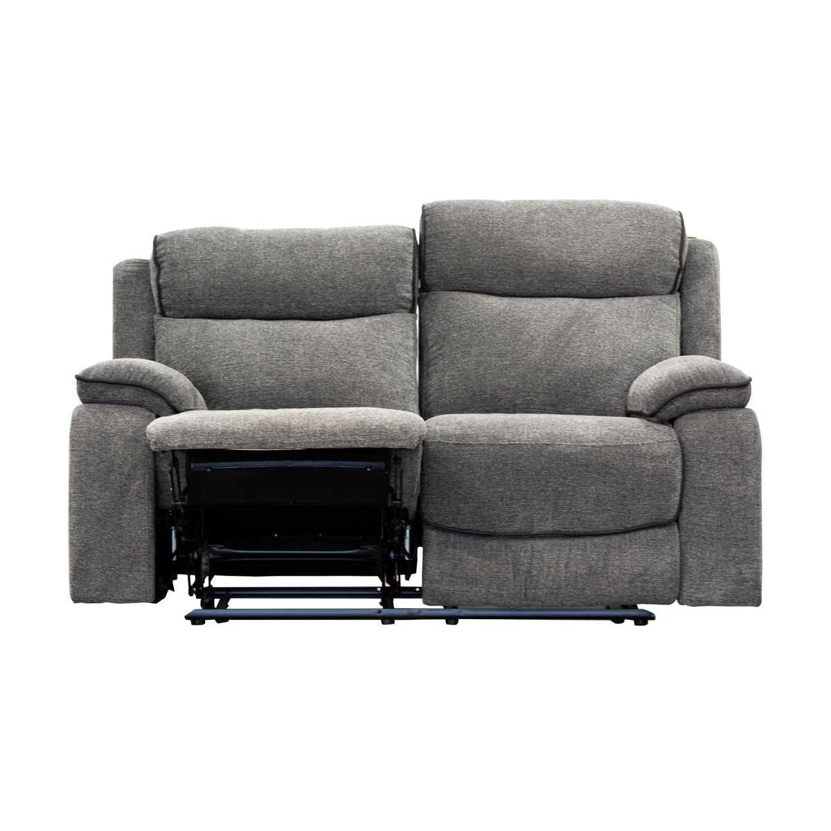 Randy 2 Seater Fabric Electric Recliner Lounge Dante Grey