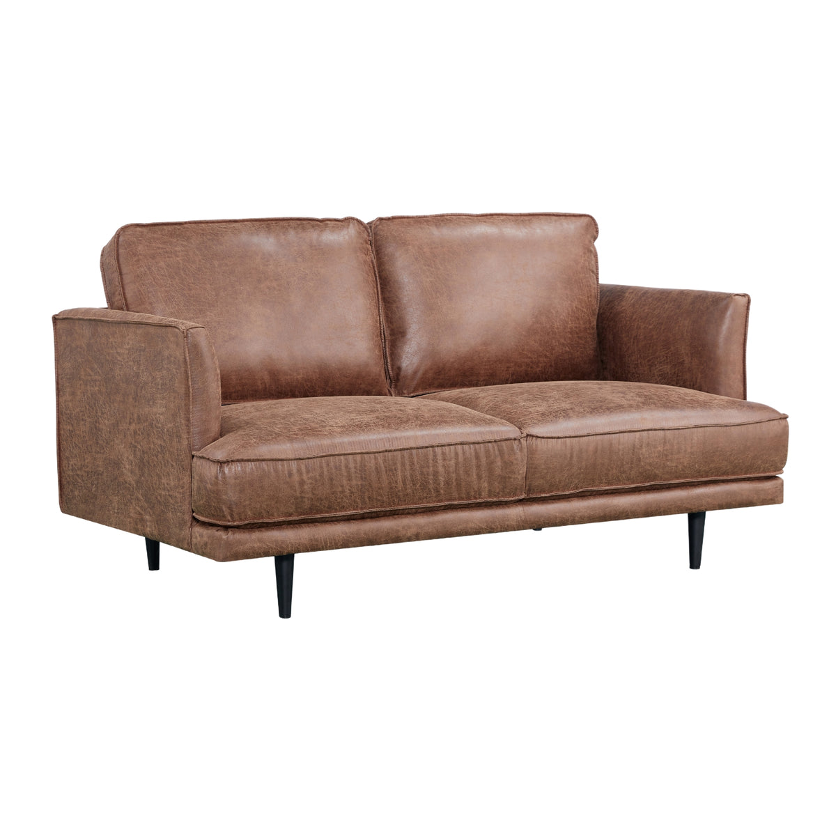 Rosie Fabric Sofa 2 + 3 Seater Brown