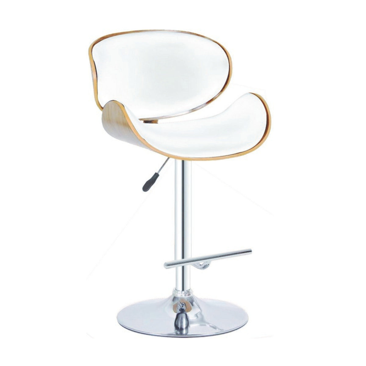 San Jose PU Barstool Bar Chair White