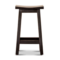Sensei Kitchen Barstool Timber Bar Chair Stool Black