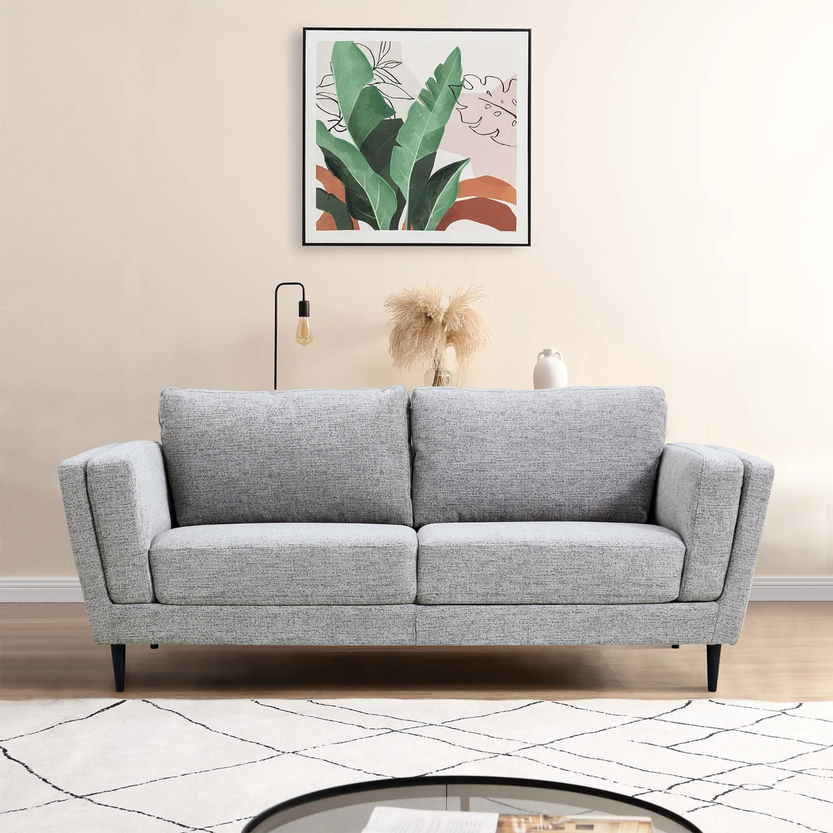 Skylar Fabric Sofa 3 Seater