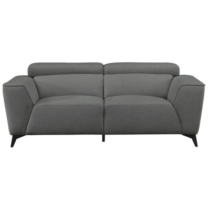 Sleeky  2.5 Seater Sofa Fabric Uplholstered Lounge Couch - Dark Grey