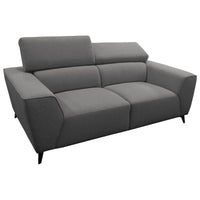 Sleeky  2.5 Seater Sofa Fabric Uplholstered Lounge Couch - Dark Grey
