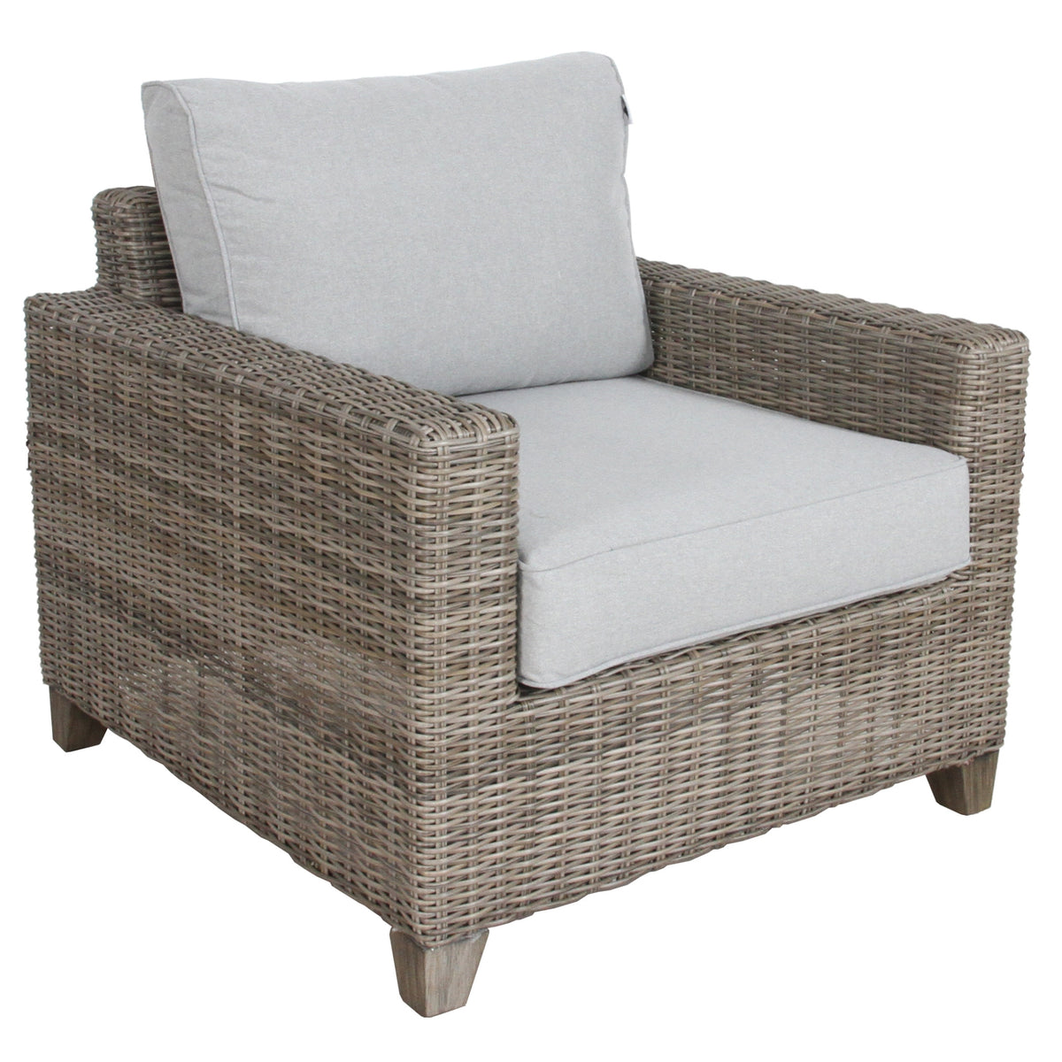 Sophy 1 Seater Wicker Rattan Outdoor Sofa Chair Lounge