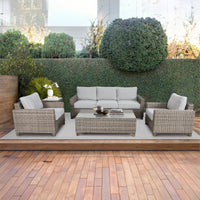 Sophy 2 Seater Wicker Rattan Outdoor Sofa Chair Lounge