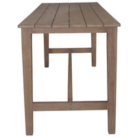 Stud 240cm Outdoor Patio High Dining Bar Table Eucalyptus Solid Timber Wood