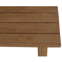 Stud Outdoor Patio Coffee Table Eucalyptus Solid Timber Wood Frame