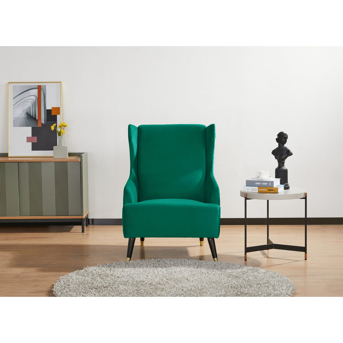 Sylvia Accent Chair Armchair Green 