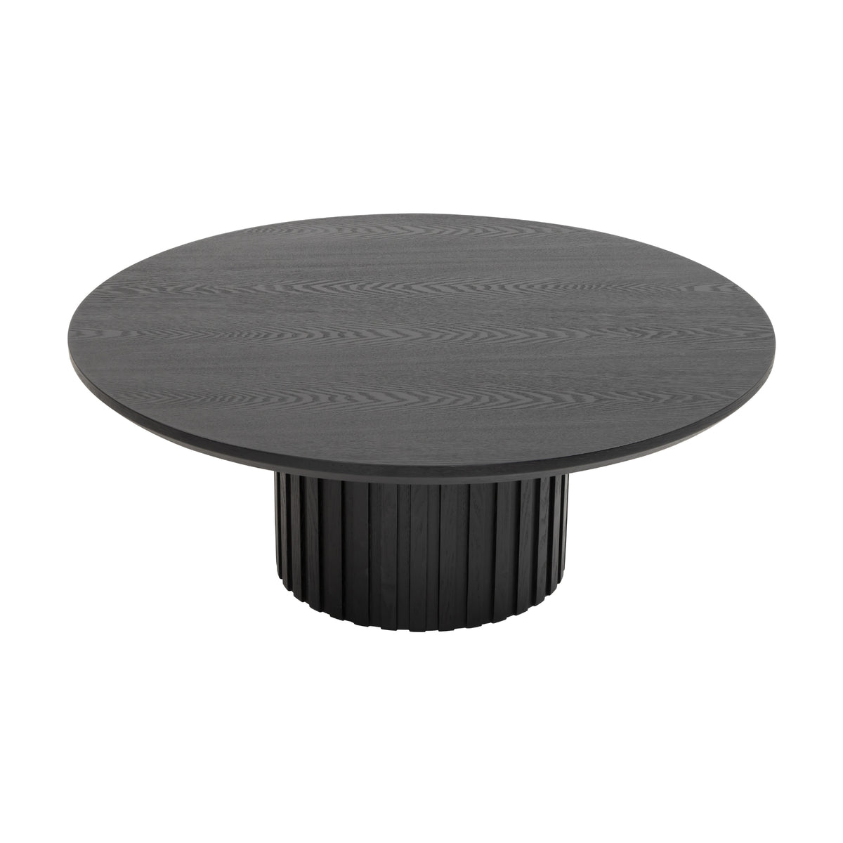 Vanessa Hubert 90cm Round Coffee Table Black
