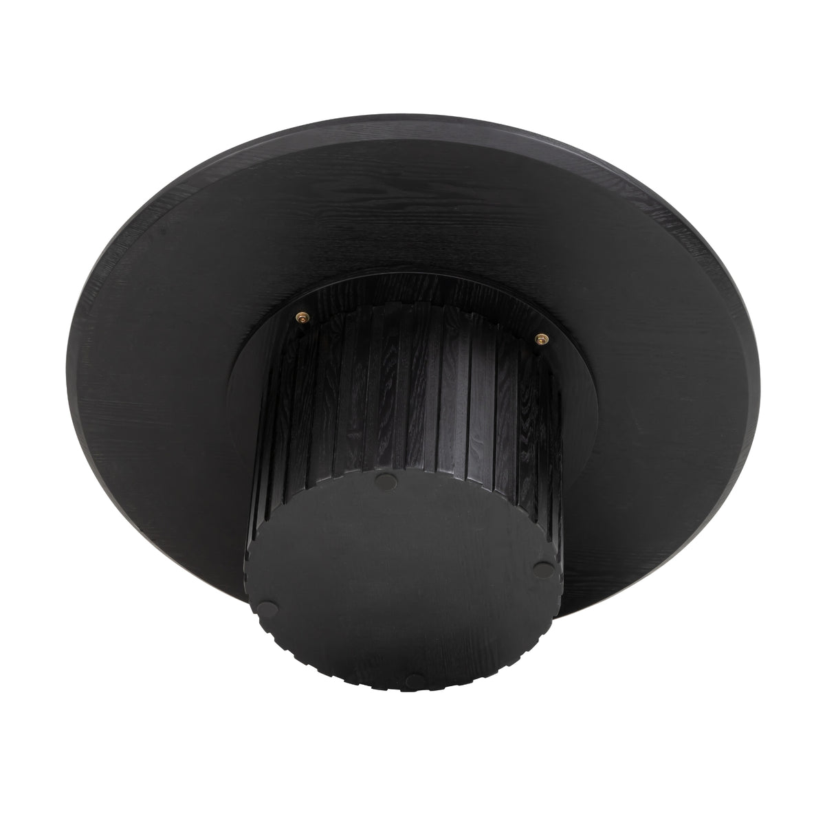 Vanessa Hubert 90cm Round Coffee Table Black