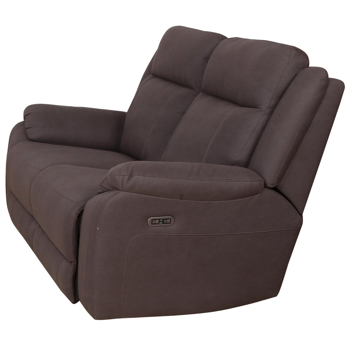Victor 2 Seater Electric Recliner Sofa Chair Home Theatre Lounge - Grey