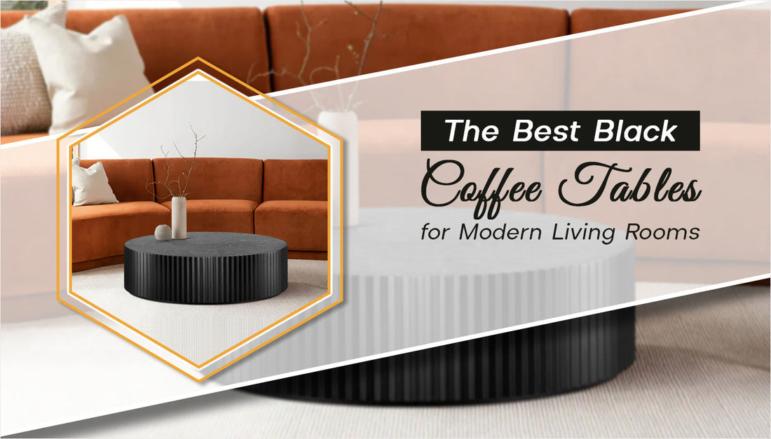 The Best Black Coffee Tables For Modern Living Rooms