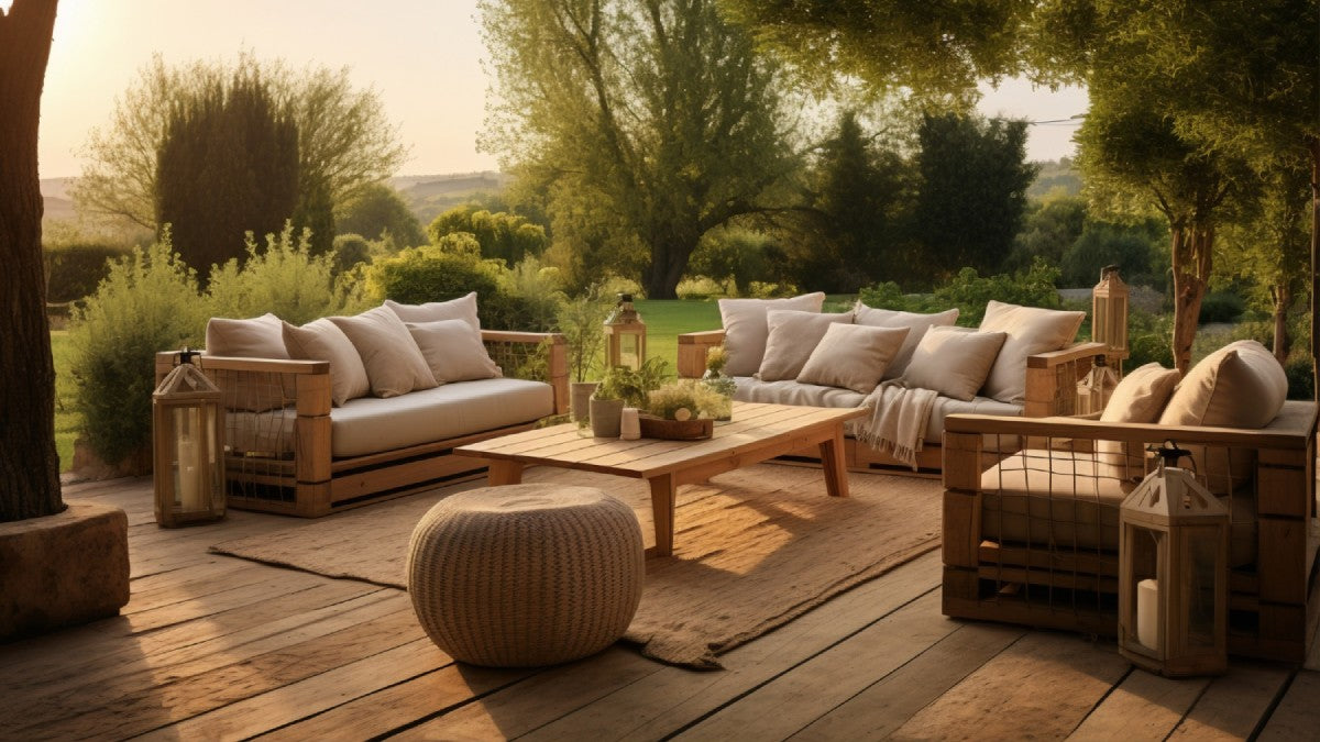 Decorate your outdoor space with our furniture