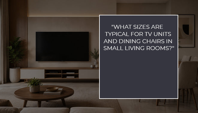 Modern TV unit setup for compact living room with large television